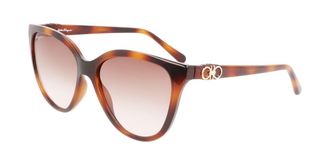 Ferragamo SF 1056S 240 Womens Sunglasses Tortoiseshell Size 57