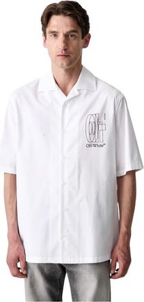 Off-white Hombre, Camisas, Blanco, Talla: L