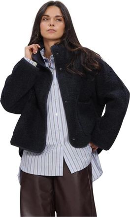 Knit-ted Jill Jacket - Dames - Jassen - Blauw - Maat: Xs/S Su&egrave;de