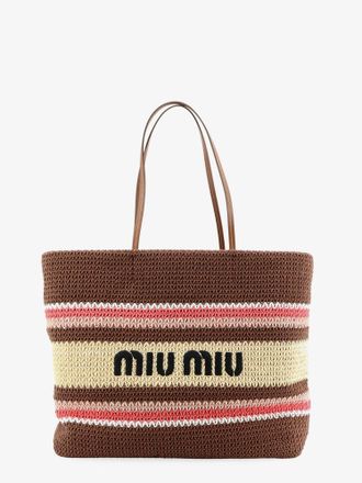 Miu Miu Borsa shopping in crochet - MIU MIU - gender_Woman
