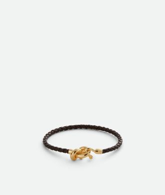 Bottega Veneta Leather Knot Bracelet - Bottega Veneta