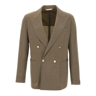 BRIGLIA 1949 Bolgheri Blazer - male - Briglia - Blazers - Green - XL - Suits