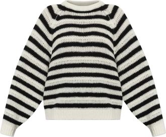 Lisa Yang Jersey de Cachemira Reni Rayas - Knitwear - Mujer - Blanco - XS