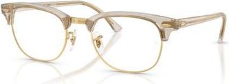 Ray-Ban 53mm Square optical glasses in Grey at Nordstrom