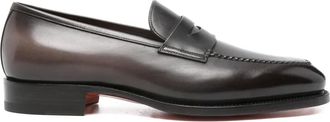 Santoni Penny loafers - Bruin