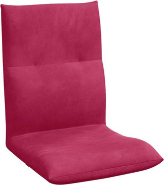 vidaXL Sill&oacute;n Ajustable Rojo Vino Terciopelo Vidaxl