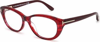 Tom Ford FT5226 068 Transparent Stripped Red 54mm