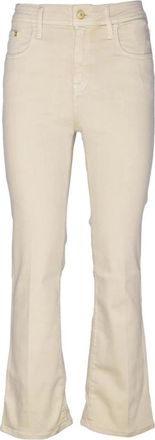 Jacob Cohen jeans - Dames - Bootcut Jeans - Beige - W32 - Katoen - Jeans