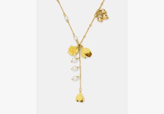 Kate Spade New York Golden Bloom Y Necklace