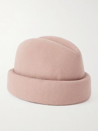 Gigi Burris Millinery Cappello In Feltro Di Lana Sharina - Rosa