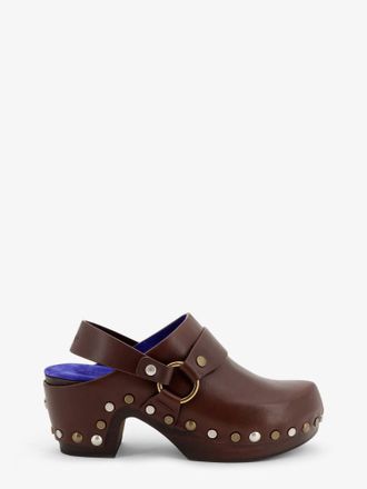 Chlo&eacute; Clogs Talis Wedge in pelle - CHLOE - gender_Woman