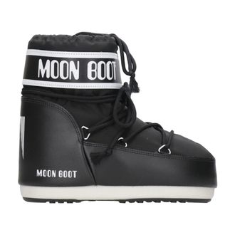 Moon Boot Schoenen, Dames, Zwart, 36 EU, Nylon, Icon Low Nylon