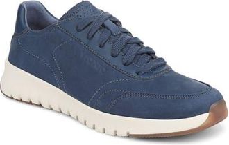 Vionic Uptown Nubuck Sneaker in Dark Denim at Nordstrom, Size 10