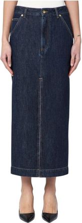 Darkpark Denim Rok Erika - Dames - Spijkerrokken - Blauw - W24 - Denim - Rokken