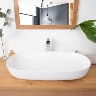 Wanda Collection Wanda Collection - Lavabo Grande De Cer&aacute;mica Phebie 82cm