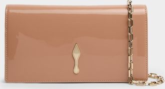 Christian Louboutin Bettina Patent Leather Clutch Bag