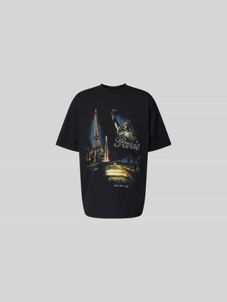 VETEMENTS Relaxed Fit T-Shirt aus Baumwolle in Black, Gr&ouml;&szlig;e XL