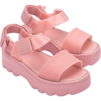 Melissa Kick Off Platform Sandal in Pink at Nordstrom Rack, Size 10