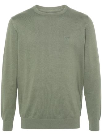 Barbour Maglione con ricamo - Verde