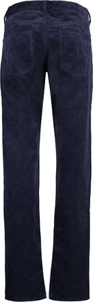 Isabel Marant Mens Jack Corduroy Trousers Blue Cotton