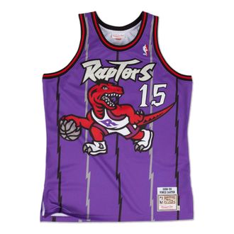 Mitchell & Ness x NBA Toronto Raptors 1998-99 Road Jerseys Vince Carter 15 AJY4GS18107-TRAPURP98VCA