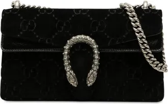 Gucci Pre-owned Gucci Medium GG Velvet Dionysus Crossbody Ladies 1CT6M4TWH1UPYKP1