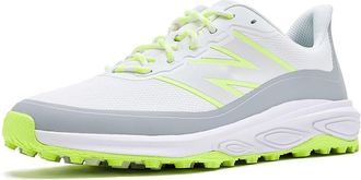 New Balance Fresh Foam Contend V3 Womens Golf Shoes White/Yellow : 7.5 B - Medium, Textile