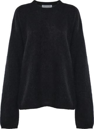 Frankie Shop Ronde hals gebreid - Dames - Ronde hals truien - Zwart - XS - Truien & Vesten
