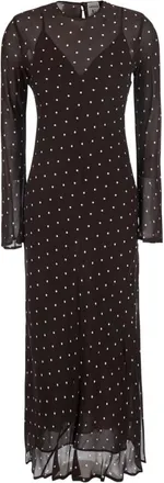 Semicouture Mujer, Vestidos, Marr&oacute;n, Talla: L