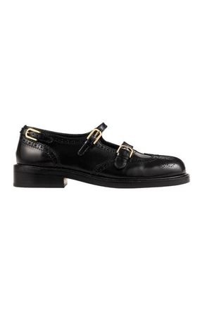 Sandro Multi-Buckle Mary Jane loafers in Black at Nordstrom, Size 40