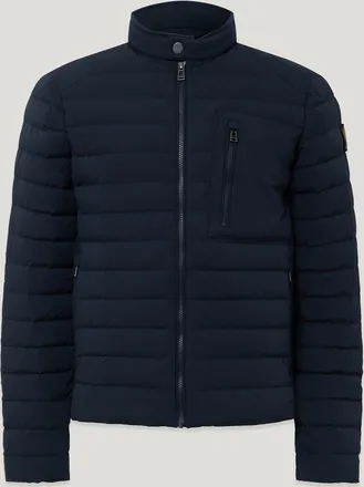 Belstaff Chassis Jacket Mens Lightweight Stretch Down Dark Ink Size 2XL