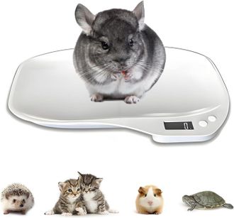 OEM Balanza Digital Para Mascotas, M&aacute;ximo 15 Kg, Apta Para Perros Y Gatos, Mini Balanza Electr&oacute;nica De Cocina, Balanza Para Cachorros Y Gatitos Reci&eacute;n Nac