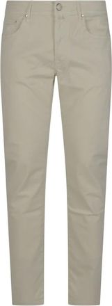 Jacob Cohen Bard Slim-fit Jeans - male - Jacob Coh&euml;n - Slim Fit Jeans - White - W32 - Jeans