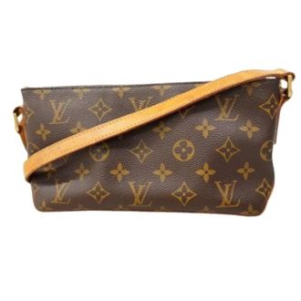 Louis Vuitton Pre-owned Shoulder Bags, female, Brown, Size: ONE SIZE Pre-owned Trotteur Shoulder Bag
