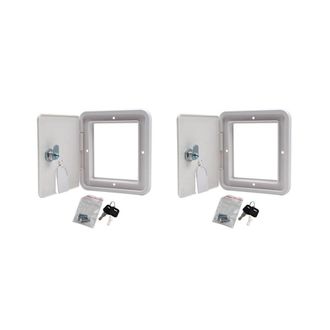 OEM Tapas Protectoras Para Cables El&eacute;ctricos De Veh&iacute;culos Recreativos De Alta Resistencia Con 4 Llaves, 15 Cm De Ancho X 16,5 Cm De Alto
