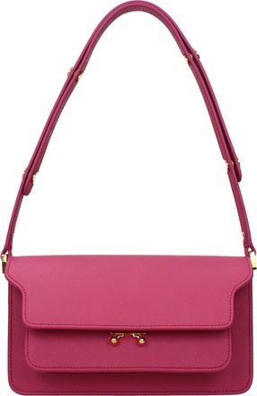 Marni Pink Leather Shoulder Womens Bag