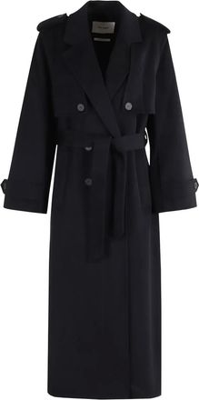 IVY OAK Trench doppiopetto - Nero