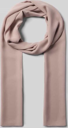 Christian Berg Cocktail Schal in rechteckiger Form in Mauve, Gr&ouml;&szlig;e 1