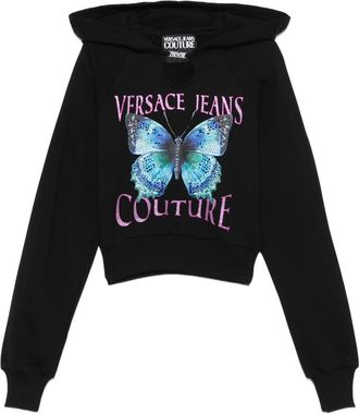 Versace Jeans Couture Butterfly-print Hoodie