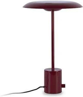 Faro Barcelona Hoshi L&aacute;mpara De Sobremesa Granate Interruptor Regulable 28353