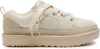 UGG Ugg Lowmel Quilted Suede Sneakers - Natural - 7 (IT40/ UK7)