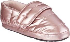 Isotoner Nylon Puffer Slipper in Pink at Nordstrom Rack, Size X-Large