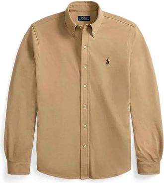 Polo Ralph Lauren Hombre, Camisas, Marr&oacute;n, Talla: L