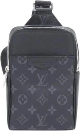 Louis Vuitton Pre-owned Vintage Schoudertas - Heren - Vintage Schoudertas - Zwart - ONE Size - Leer - Vintage