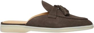 Scarosso Lucrezia Muiltjes - Dames - Slip ons - Bruin - 39 1/2 EU - Leer - Schoenen