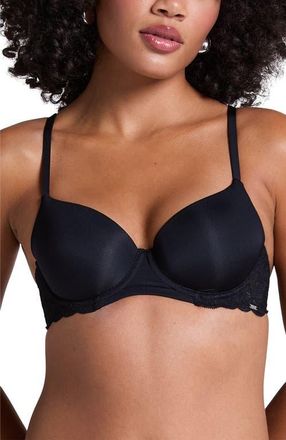 Hunkem&ouml;ller Angie Padded Underwired Bra in Black at Nordstrom, Size 36Ddd