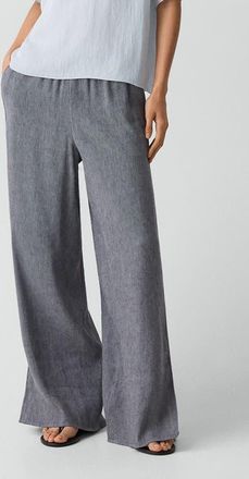 Theory Slit Pro Pants in Ink Blue - Gge at Nordstrom, Size X-Large