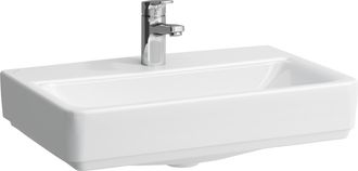 Laufen Laufen - Pro S Lavabo Sobre Encimera Compacto, Sin Agujero Para
