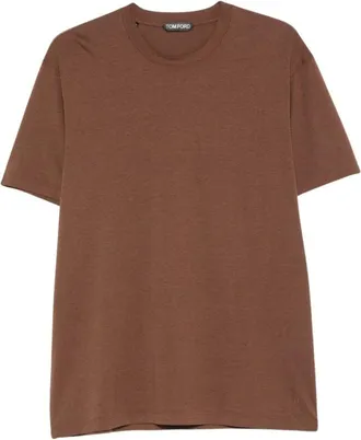 Tom Ford Hombre, Camisetas, Marr&oacute;n, Talla: L