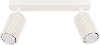 Sollux Lighting Lámpara de techo beige aluminio alt. 30 cm